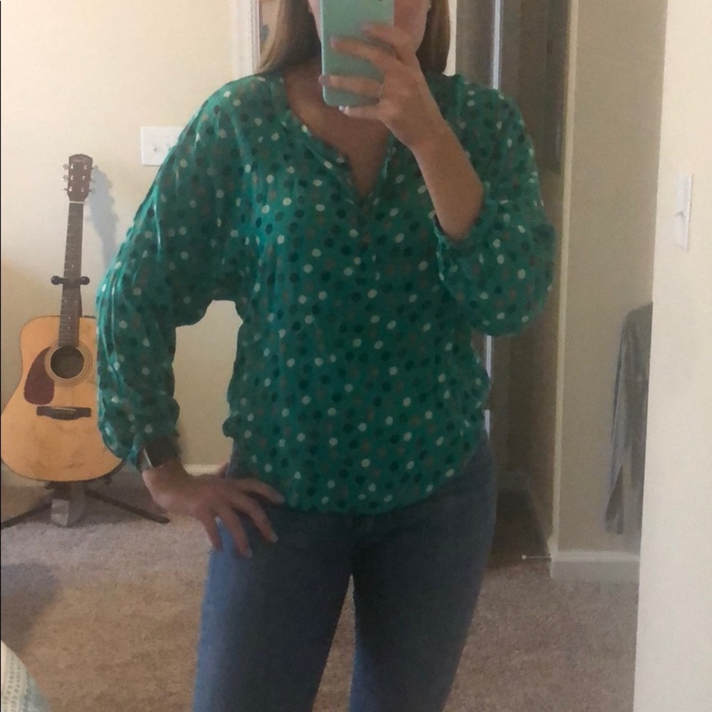 Splendid Polkadot Top